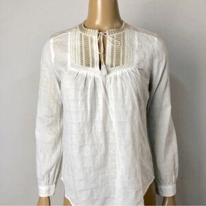 J Crew White Weight weigh beach style cover up